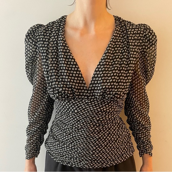 Zara printed top - Picture 2 of 2